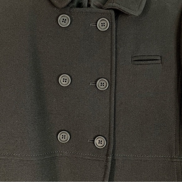 EUC Vintage Miu Miu black wool double breasted jacket IT 40 US 4 2 0 runs small - Picture 5 of 7